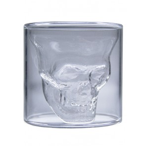 Absinthe Glass Skull
